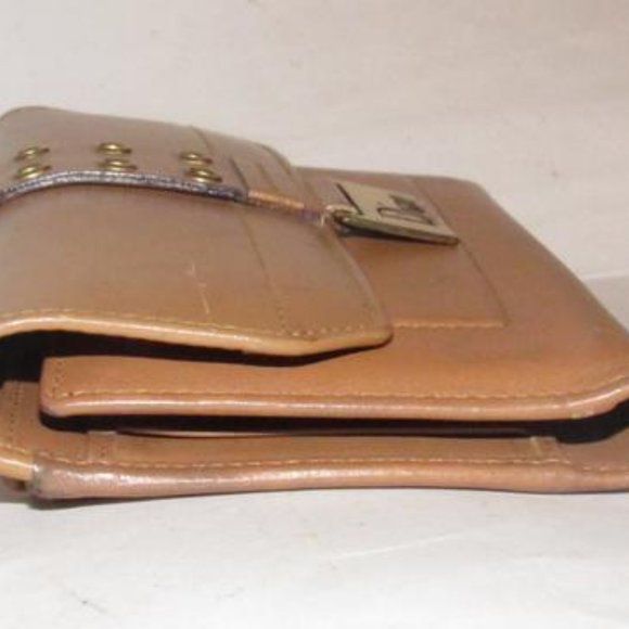 Christian Dior RARE XL Camel 2-Part Checkbook - Picture 6 of 8